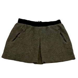 Cute Grey Pleated Skirt